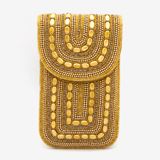 LASA  Casual  Clutch - Gold