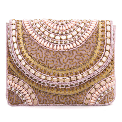 LASA  Partywear  Clutch - Lilac