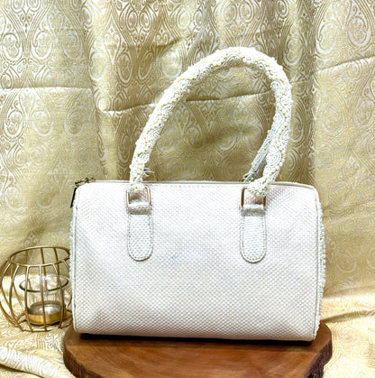 White Doctor Handbag