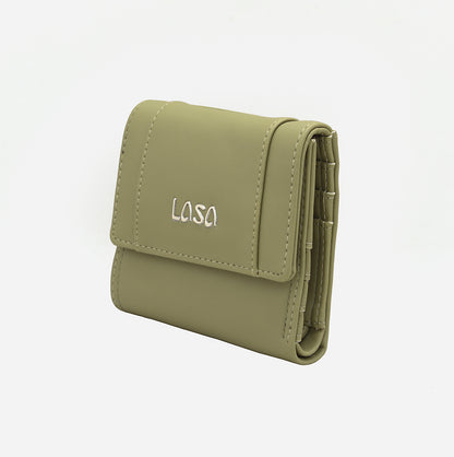 LASA   Trifold Small Women's Wallet  - Olive