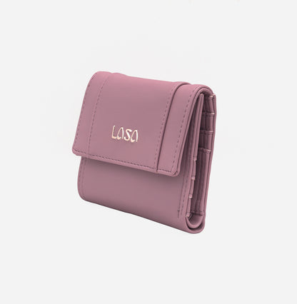 LASA   Trifold Small Women's Wallet  - Pink