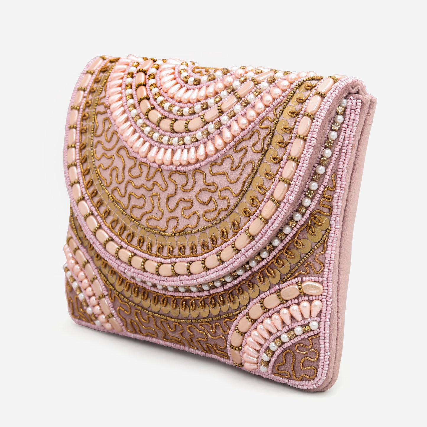 LASA  Partywear  Clutch - Lilac