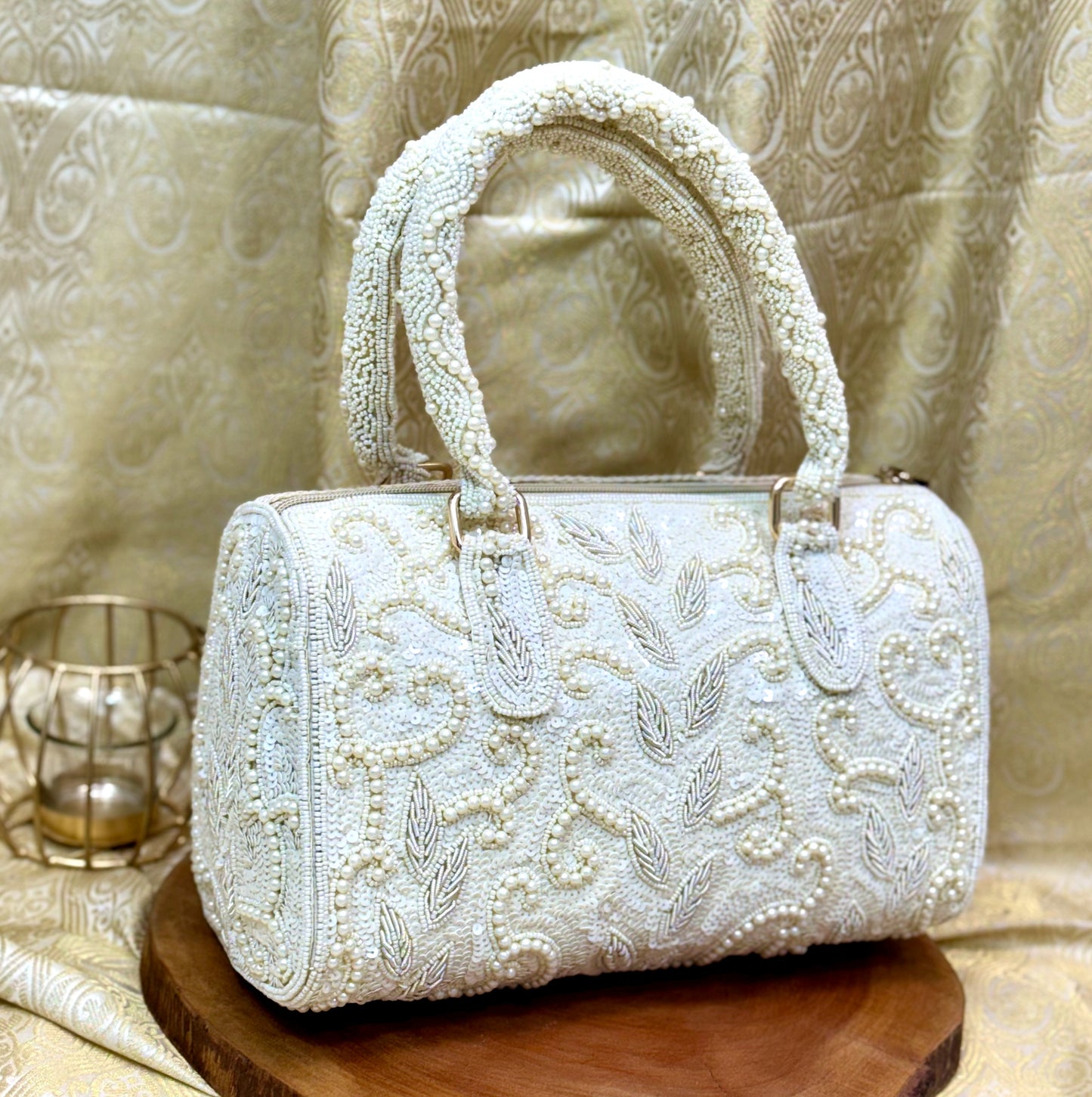 White Doctor Handbag