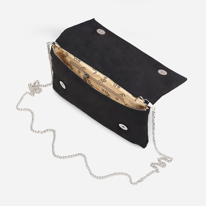 LASA Partywear  Clutch - Black