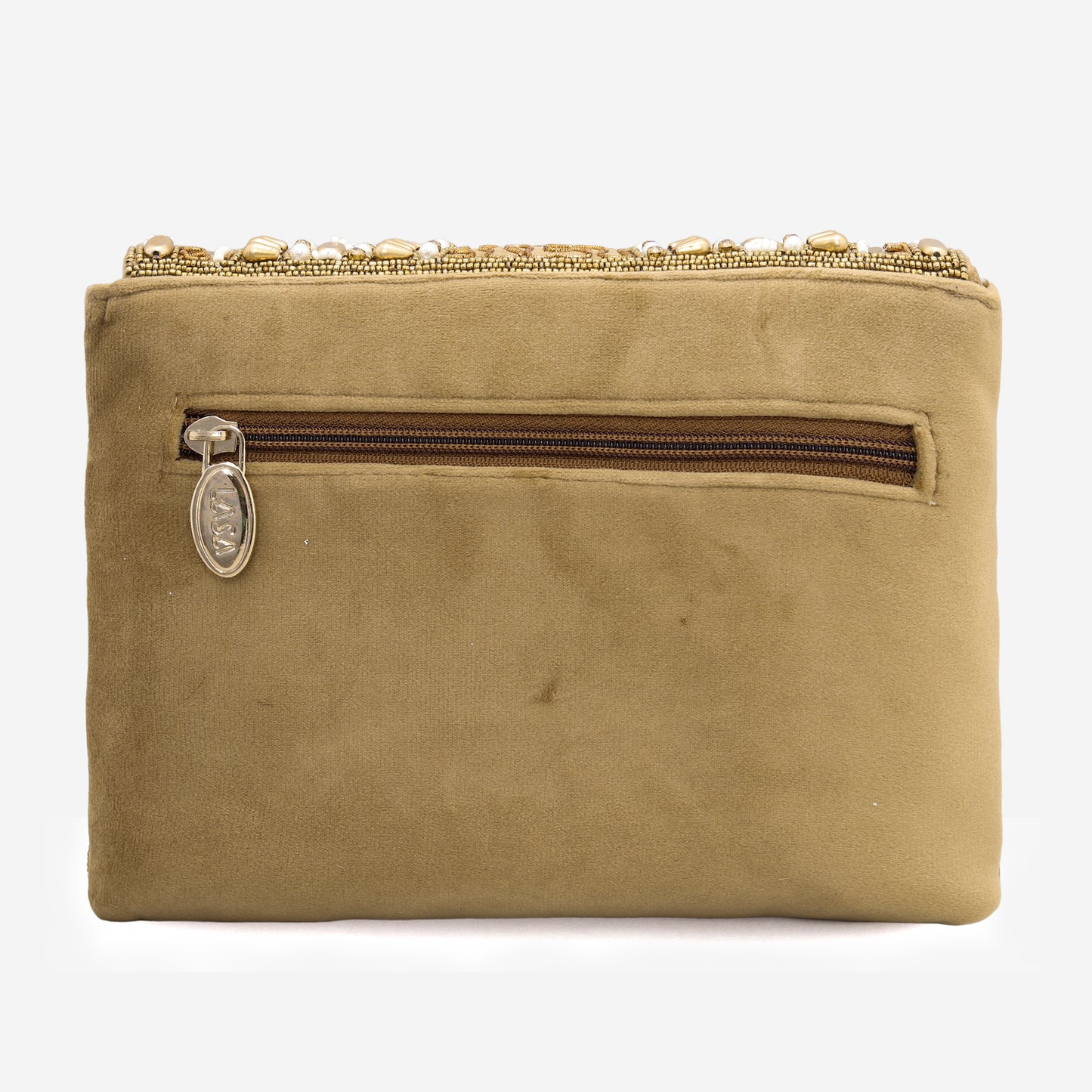 LASA  Partywear  Clutch - Antique