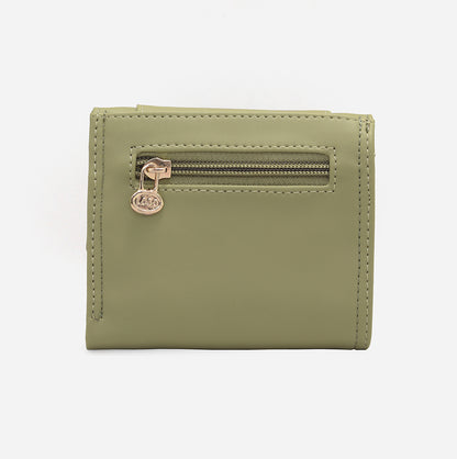 LASA   Trifold Small Women's Wallet  - Olive