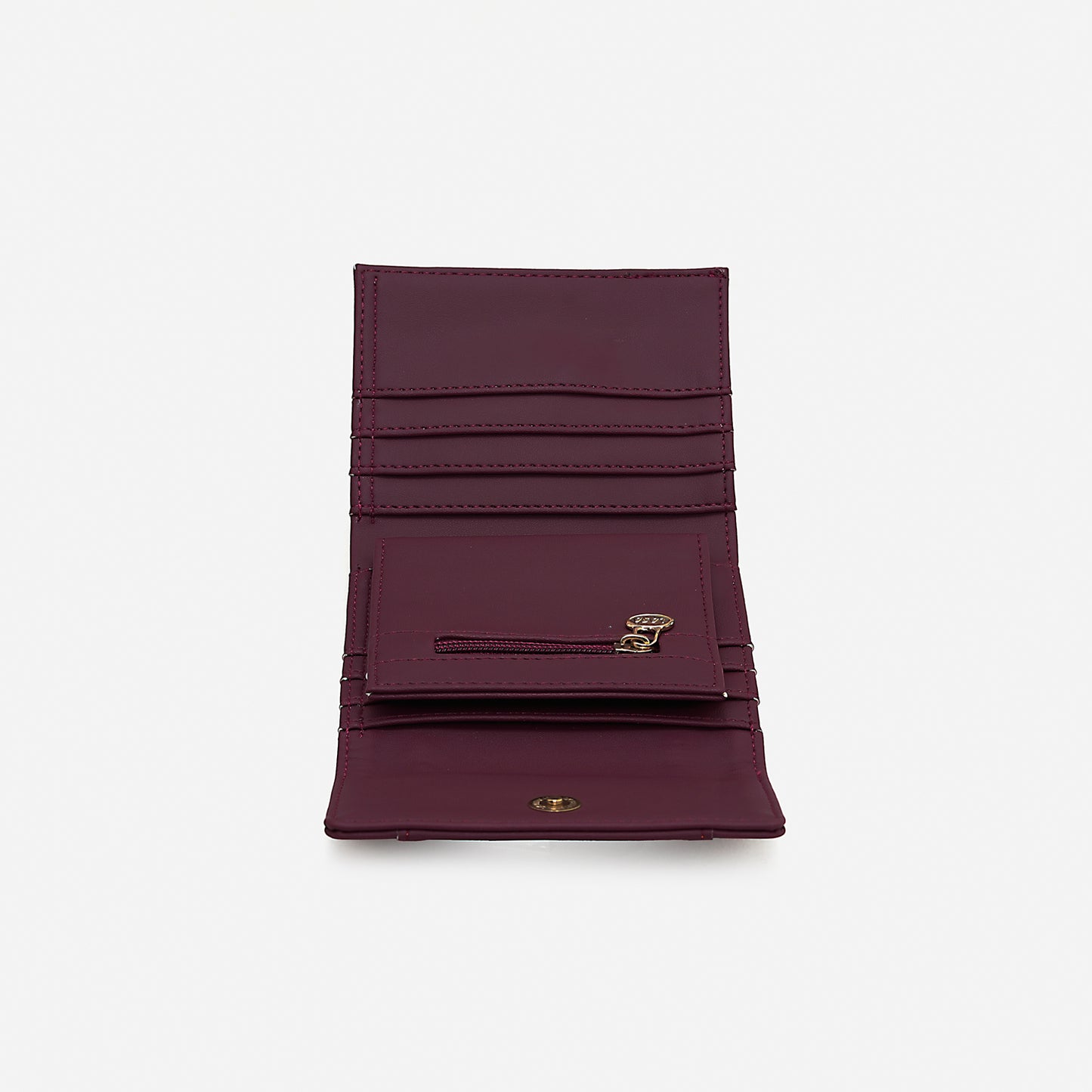 LASA   Trifold Small Women's Wallet  - Maroon